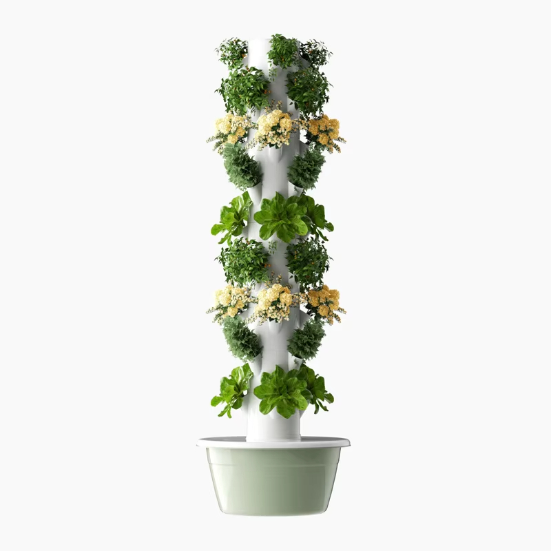 Urban Farming Wall - Sistem dinding pertumbuhan hidroponik modular untuk